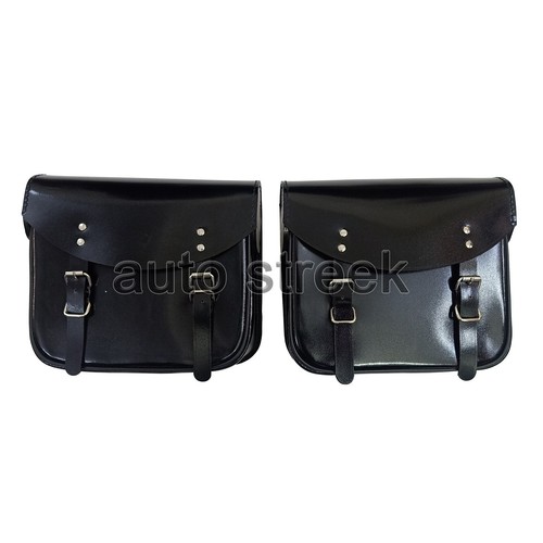 Sac cuir noir brillant d8 - cuir,