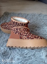 Boots Fourrées léopard