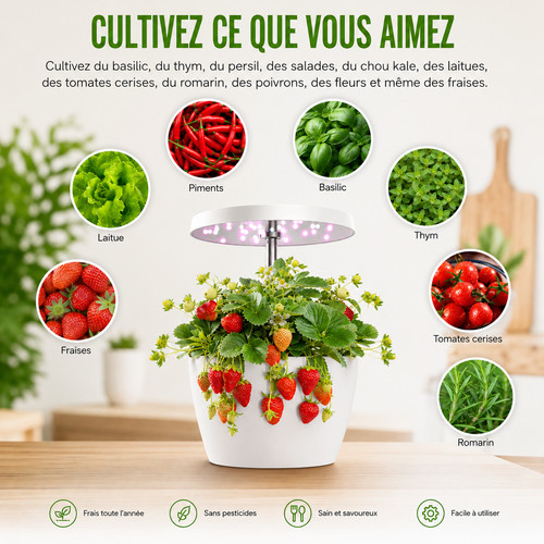 Jardin hydroponique igs 4 - hydroponique,