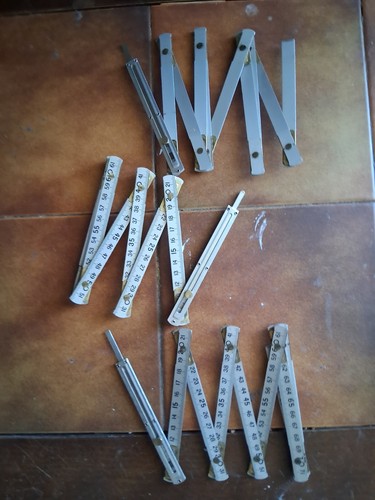 Mètre pliant bouliste avec - de,