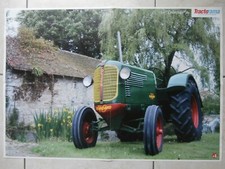 AGRICULTURAL POSTER & TRACTOR OLIVER 70 HC / KENILLARD JOHN DEERE & 58 x 41 cm