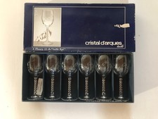 6 VERRES CRISTAL D’ARQUES