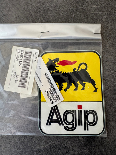 Sticker agip origine cagiva - agip,