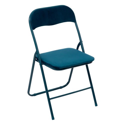 Chaise pliante velours - pliante,
