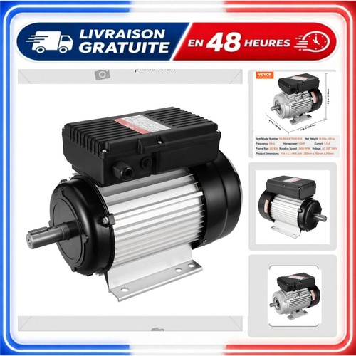 Vevor moteur électrique 2 - moteur, 2,2