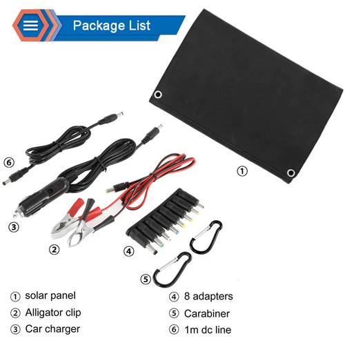 Panneau solaire pliable 18v - solaire,