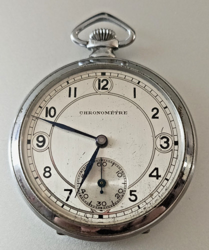 Beau chronomètre métal - chronomètre,