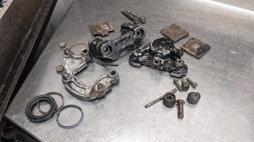 Honda cb250rs front brake - honda,
