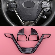 3pcs Carbon Fiber ABS Volant