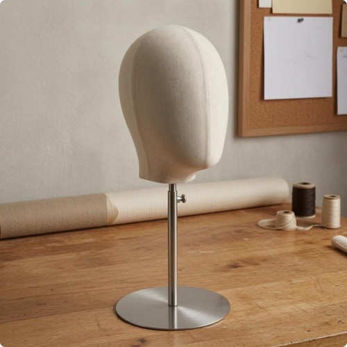 Tête mannequin épinglable - mannequin,