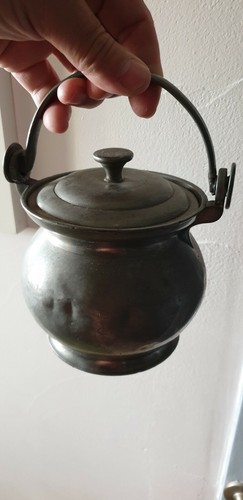 Petit bouillon etain - bouillon, en