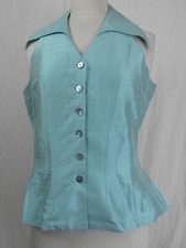 Corsage cintré en soie