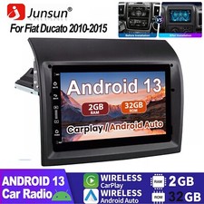 Car Stereo GPS Radio Android13 Navi Fiat Ducato/Peugeot Boxer/Citroen Jumper UK