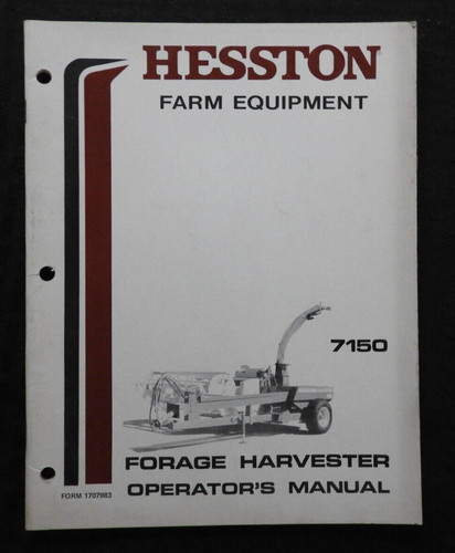 1980 véritable hesston 7150 - véritable,