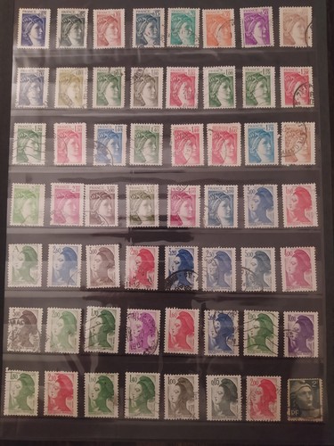 Lot timbres france - lot, de