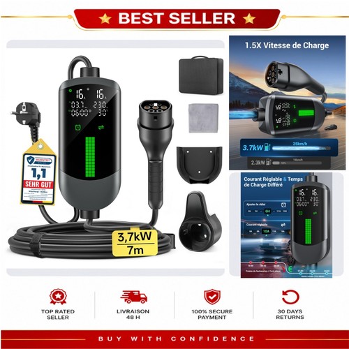 Chargeur voiture électrique - voiture,