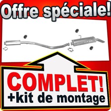 Ligne pot d'échappement pour