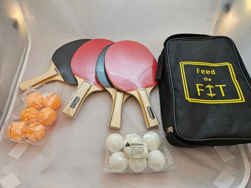 Ping pong table tennis - ping, set