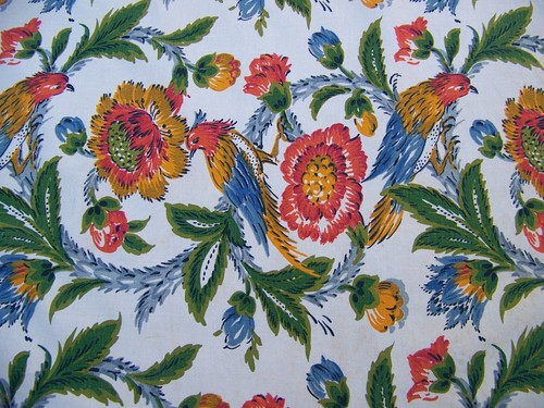 Anciens coupons tissu coton - 2,