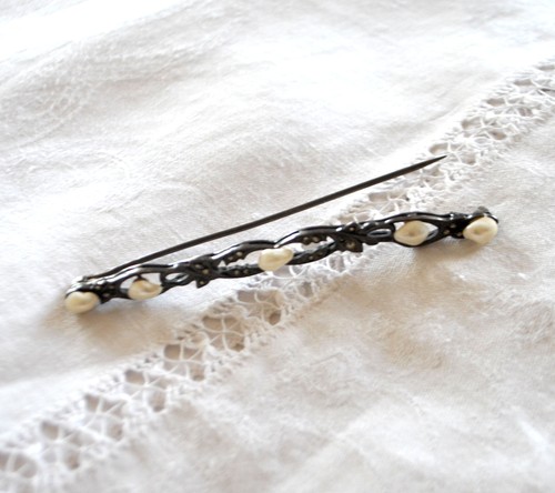 Broche barrette art nouveau - broche, en