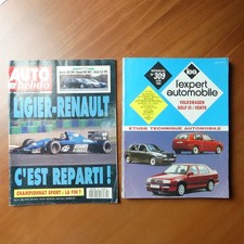 Volkswagen VR6 Golf 3 et Corrado RTA revue Technique 1993 + Auto Hebdo 1991