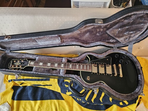 Epiphone les paul - black, beauty