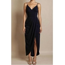$168 NEW BHLDN Caron Lyra Dress, Black, 2 (US)