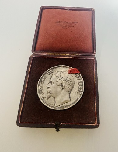 Médaille napoléon iii bronze - médaille,