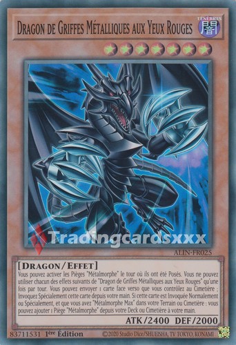 Dragon de griffes - yu-gi-oh!,