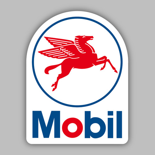 Mobil oil gas vinyl - mobil,