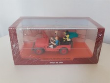 Jeep Willys Tintin Au Pays De L'or Noir