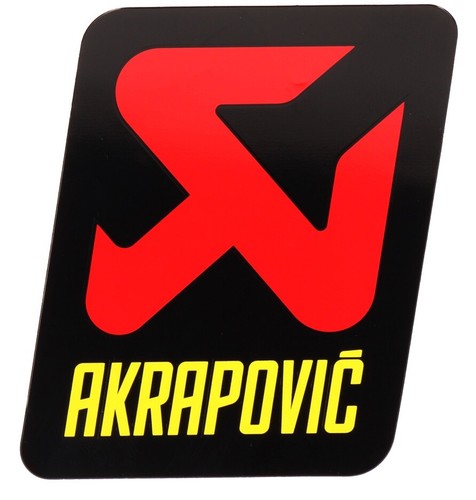 Akrapovic autocollant logo - autocollant,