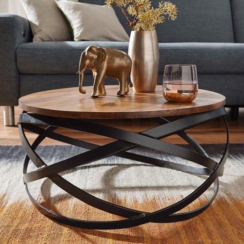 Finebuy table basse - table, bois