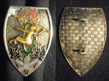 INSIGNE MILITAIRE – 57°