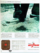 1966 Advertising 1222 Airflam Advertising Oil Stove Heating