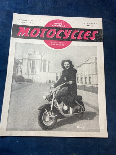 Motocycles mars 1948 - /,