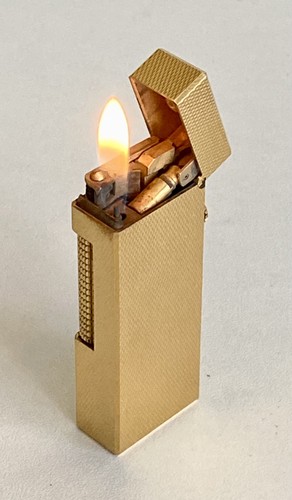 Briquet gaz dunhill - dunhill, paqué
