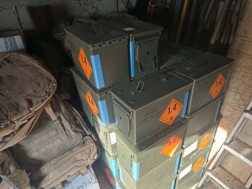 Caisse munition militaire - caisse,