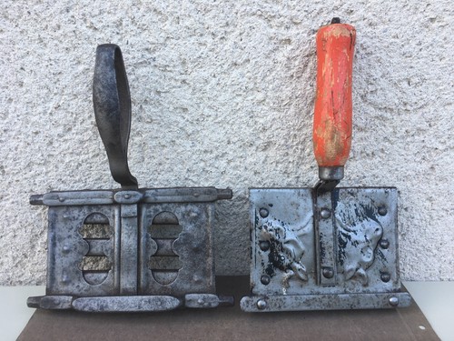 Anciennes étrilles - anciennes,