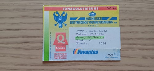 Ticket 1996 stvv rsc - ticket,