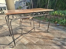 Table Bureau Fer Forgé