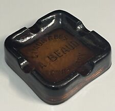 Ancien cendrier En Verre