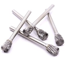 5X VHM Fraise À Tige 6 X 7,5 Outils De Gravure Pour Dremel Proxxon Accessoires
