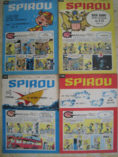 Lot de 4 Magazines SPIROU de