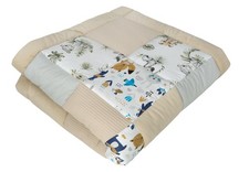 Tapis d'éveil Bebe de sol Motricité bébé parc Enfant jeux 100x100cm - 100% Co...