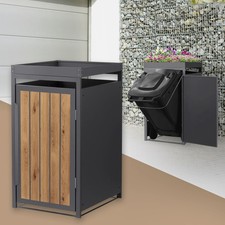 Abri pour 1 poubelle 68x80x124