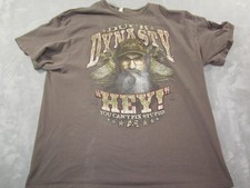 Duck Dynasty Shirt Mens Extra Large Hey You Can't Fix Stupid A&E TV Graphic