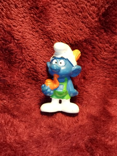 Figurine schtroumpf pipe - schtroumpf,