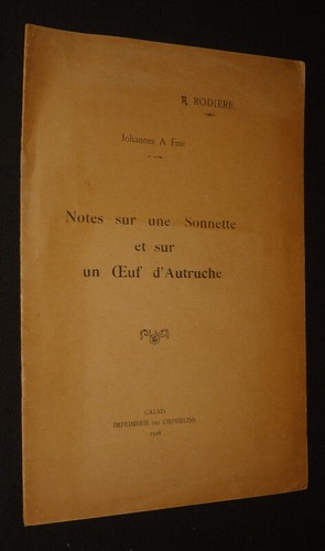 Johannes fine notes sur - johannes, a.