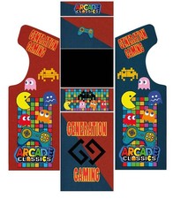 Stickers Borne Arcade (Mame ou